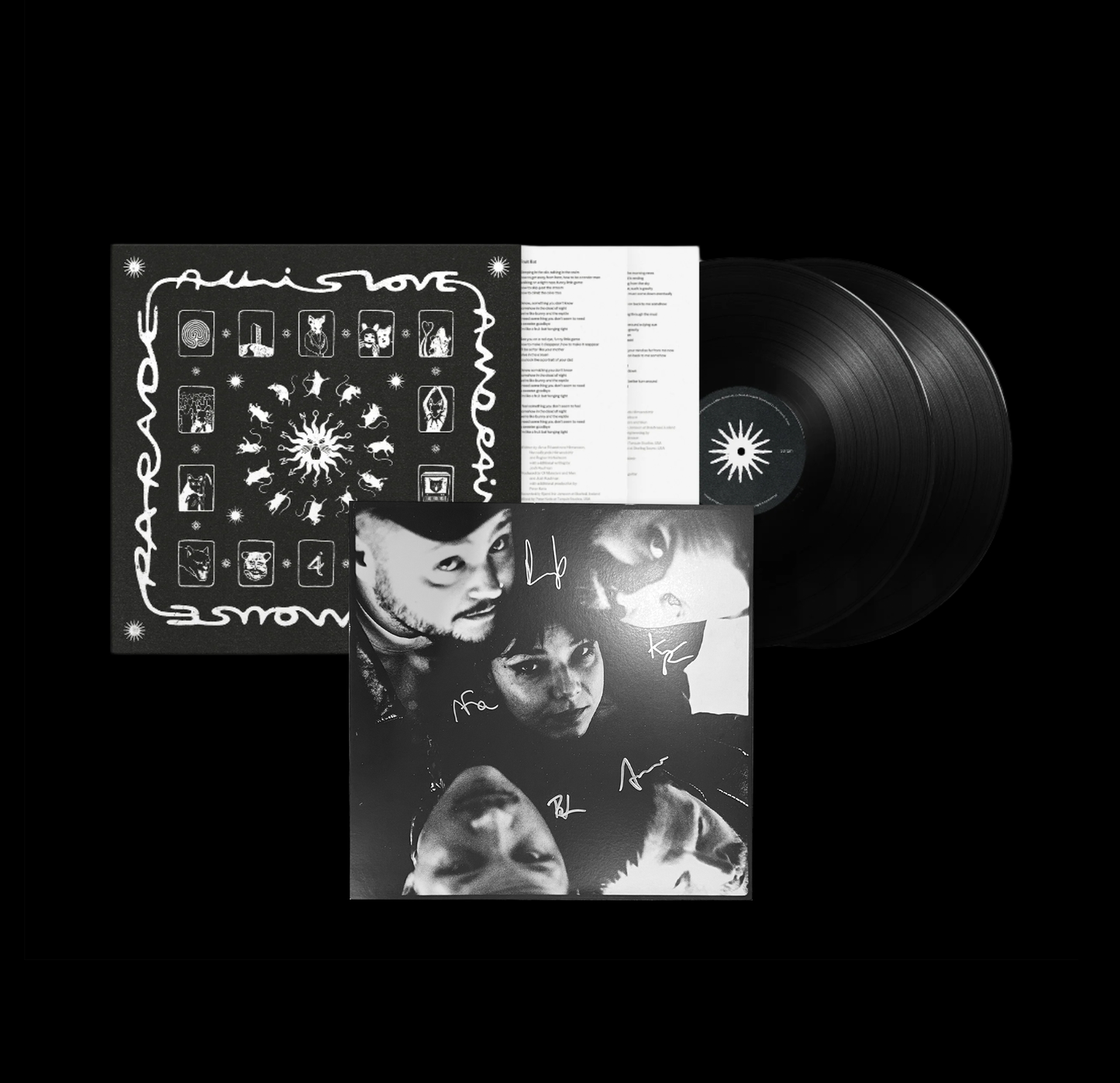 All Is Love and Pain in the Mouse Parade 2LP Vinyl w/ SIGNED CARD